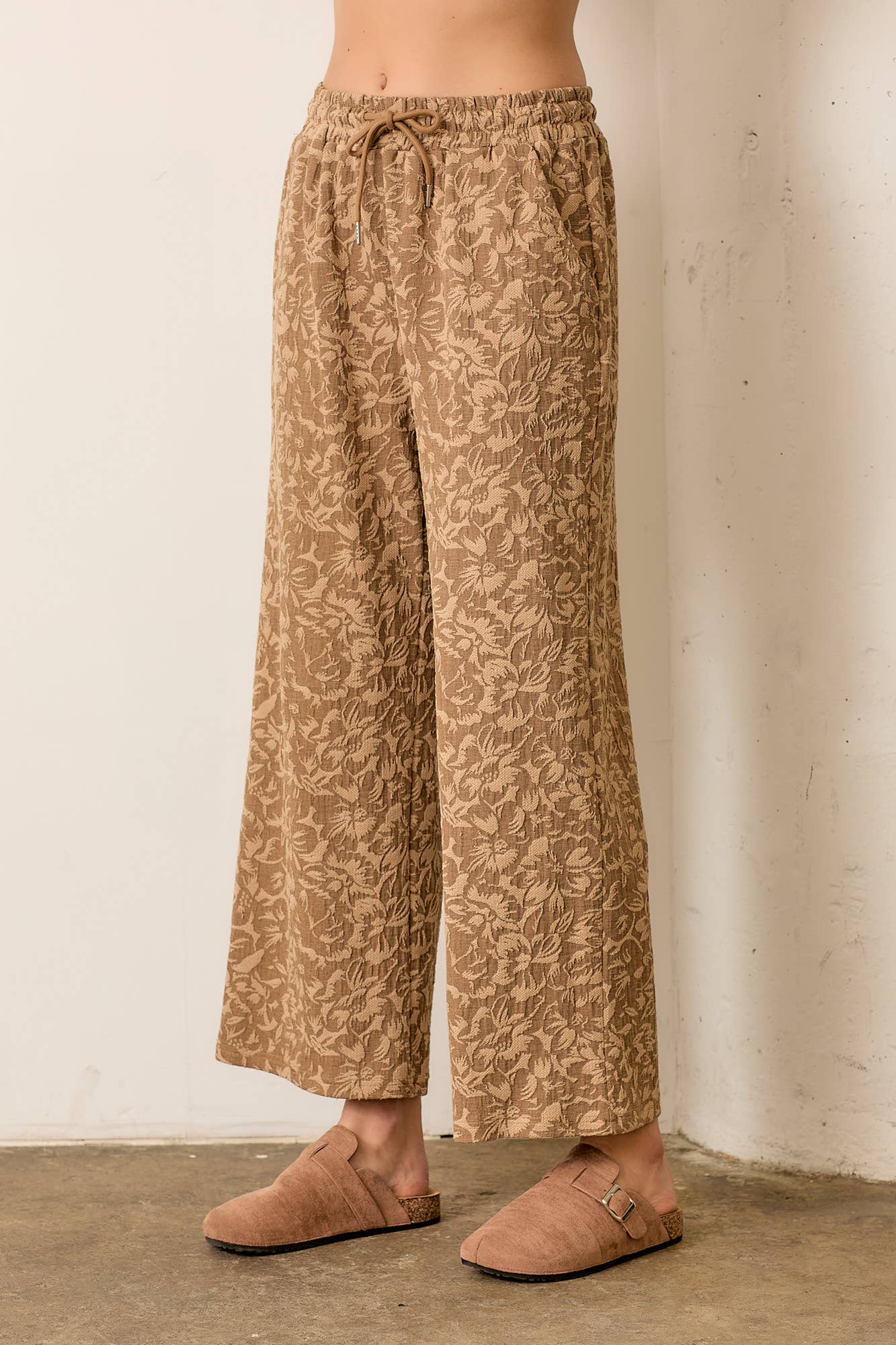 PRINTED DOUBLE KNIT PANT