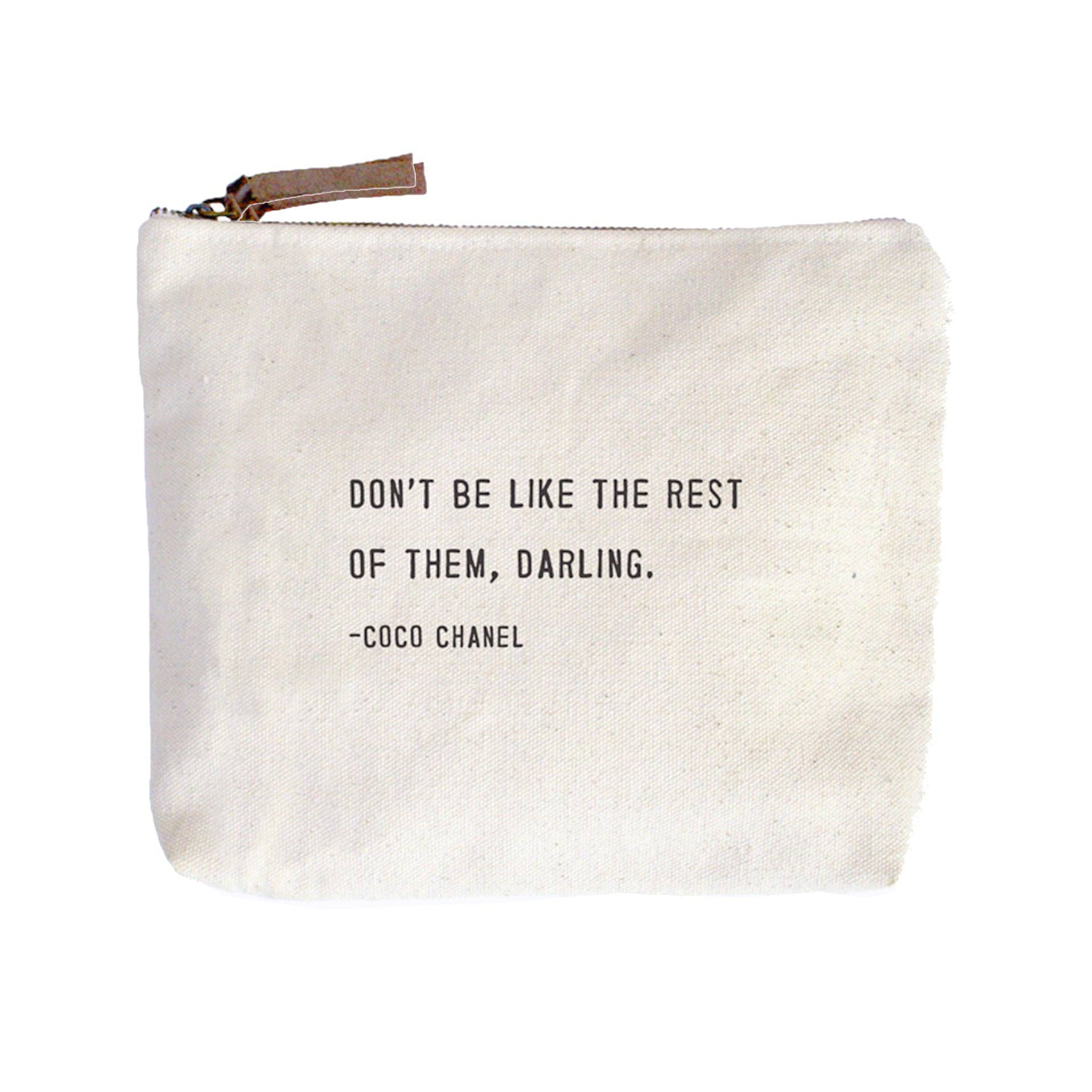 Canvas Zip Bag