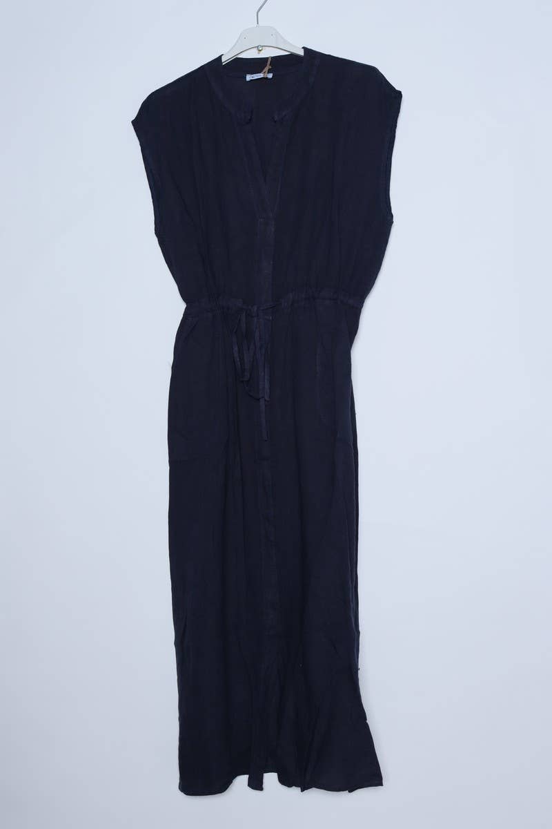 Linen Tie Dress