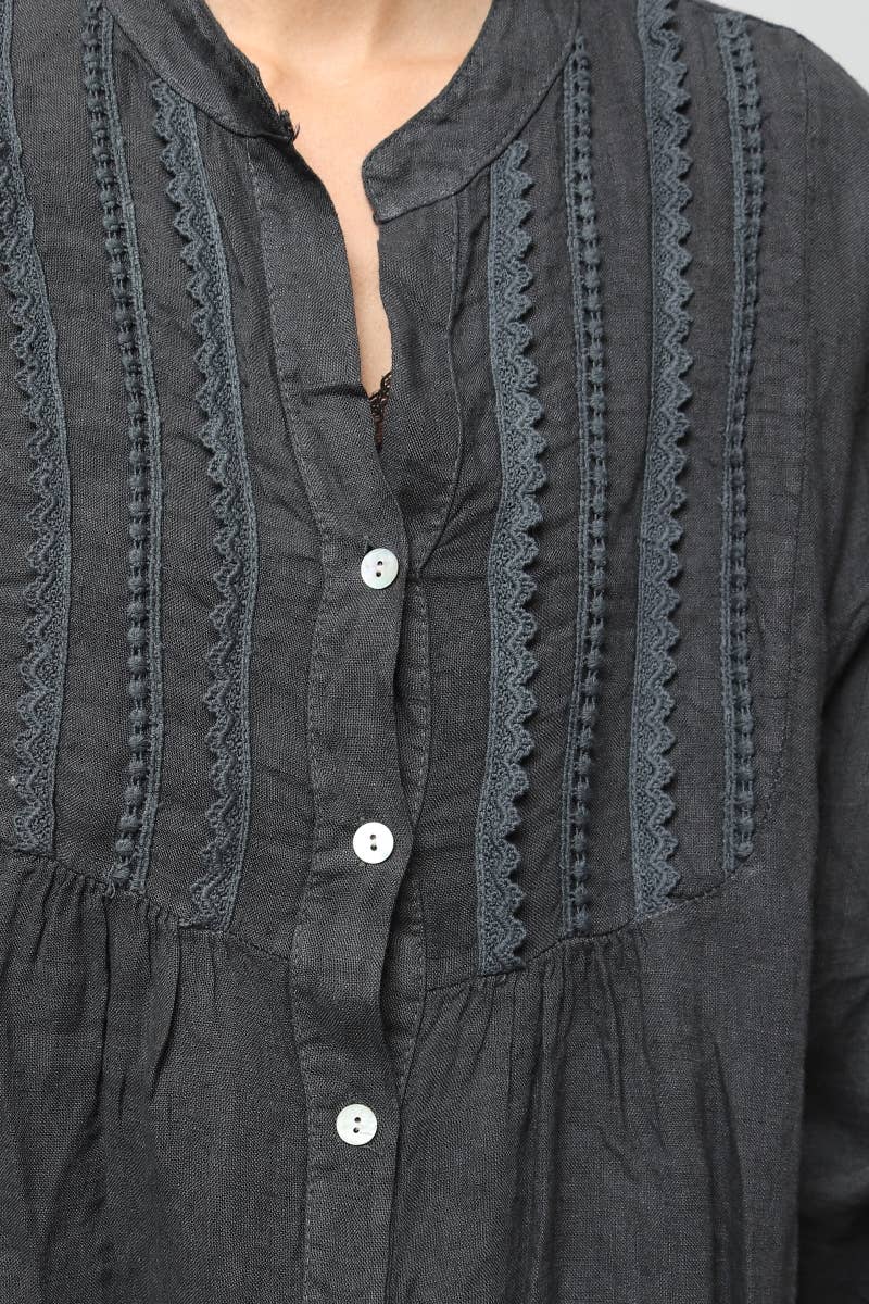 Linen Smock Dress