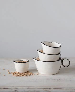 Stoneware Measuring Cups