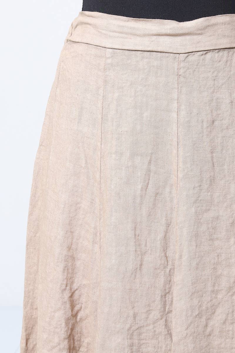 Madeline Linen Skirt