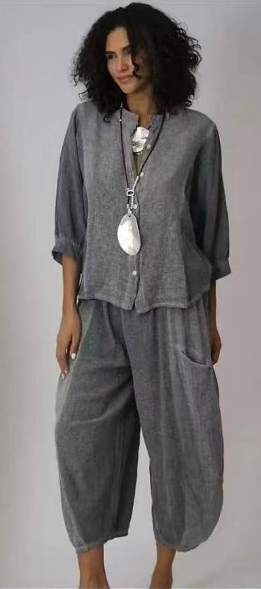 Lucia Linen Trousers