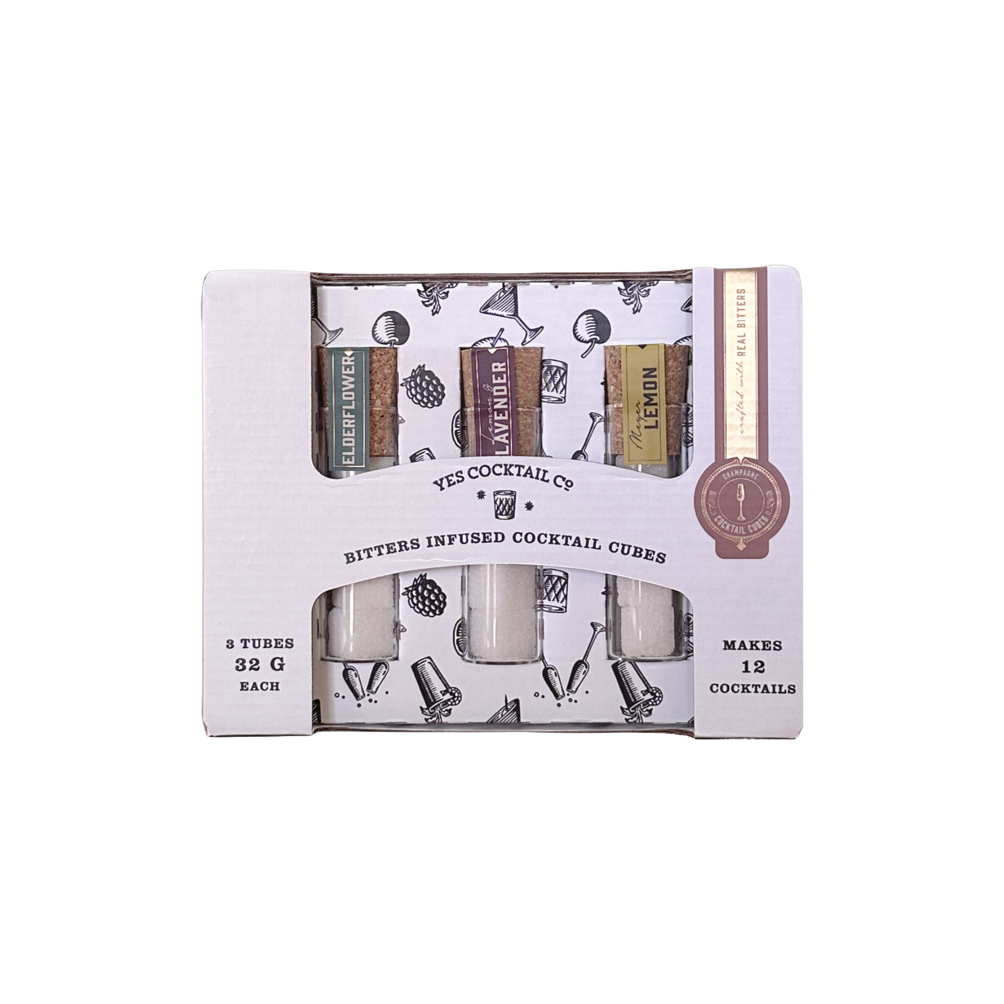 Bitters Infused Cocktail Cube Gift Sets