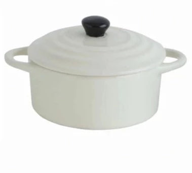 Stoneware Mini Baker+Lid