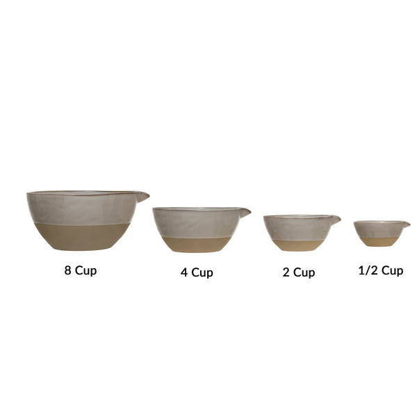 Cream Measuring Bowl Set