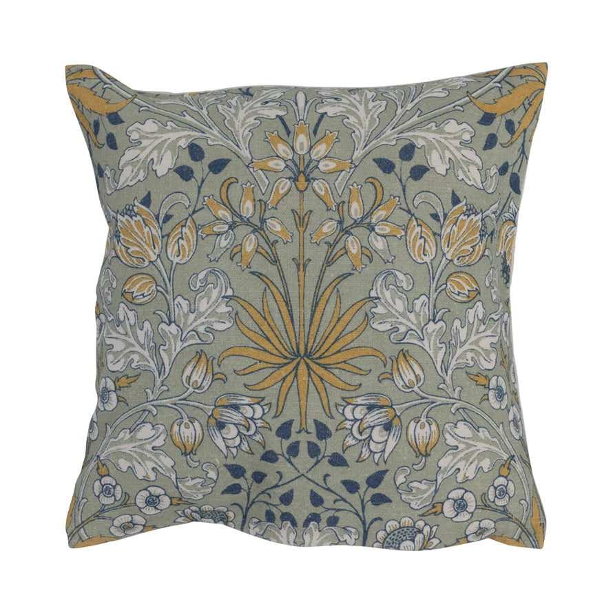 Cotton Floral Pillow