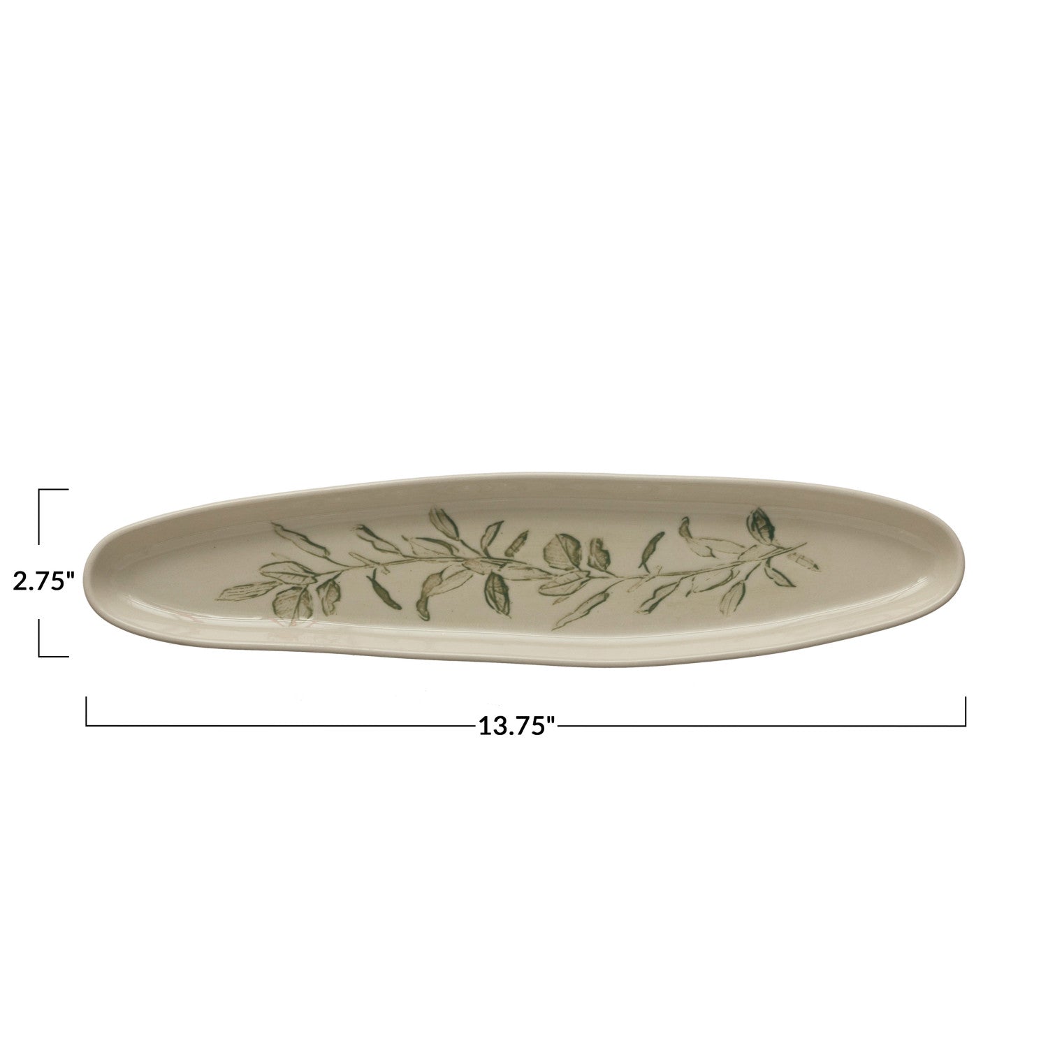 Oval Botanical Tray