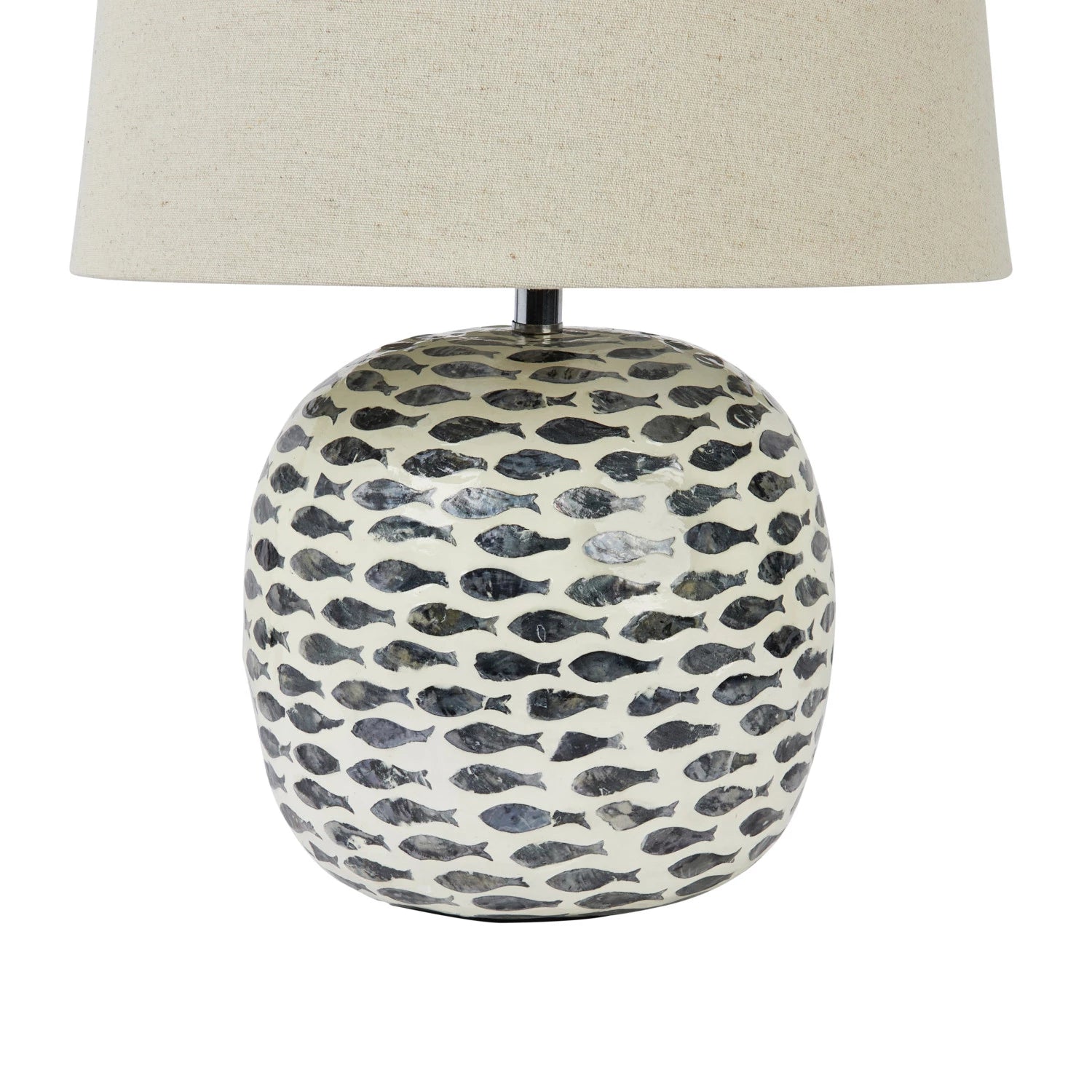 Capiz Ocean Life Table Lamp