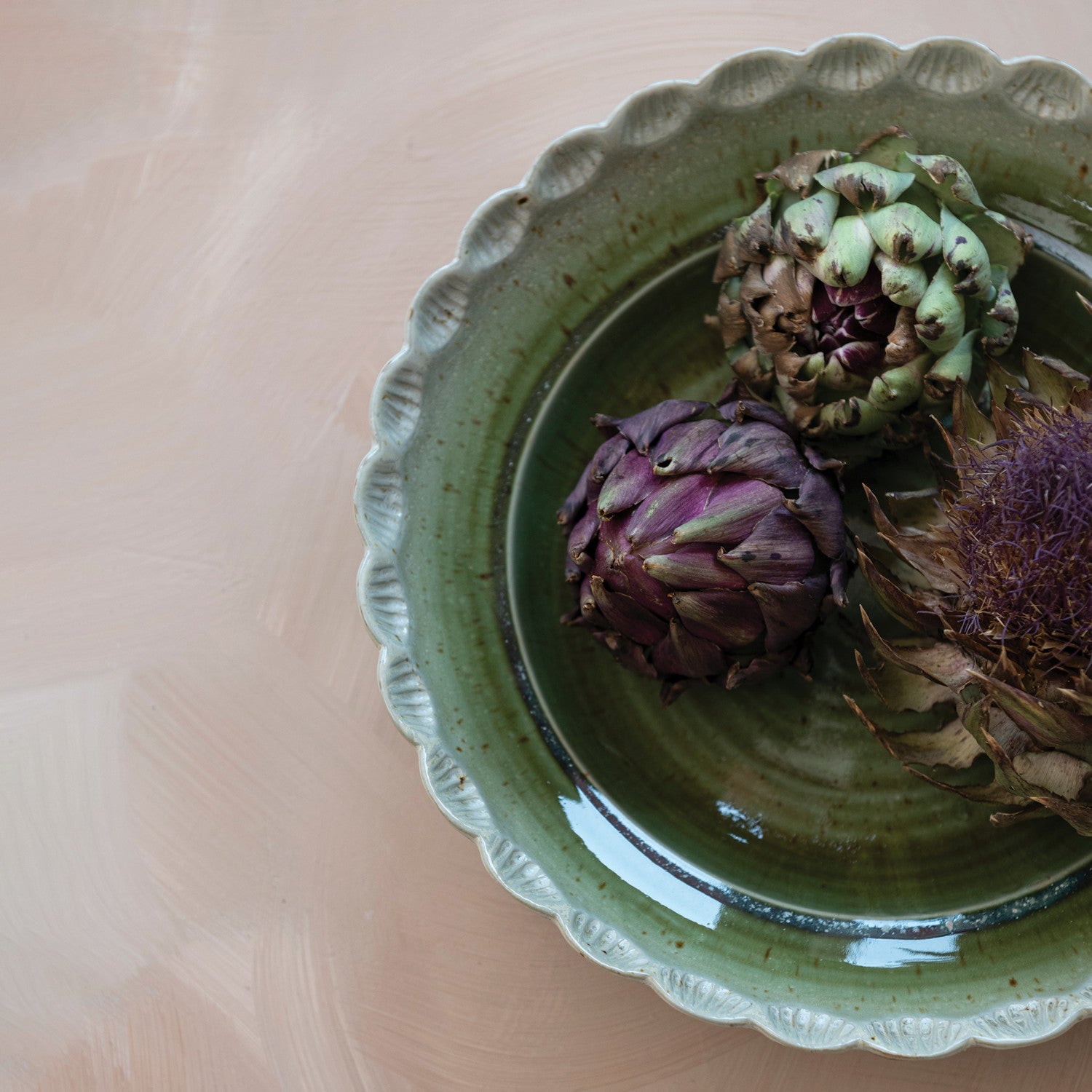 Scalloped Edge Bowl