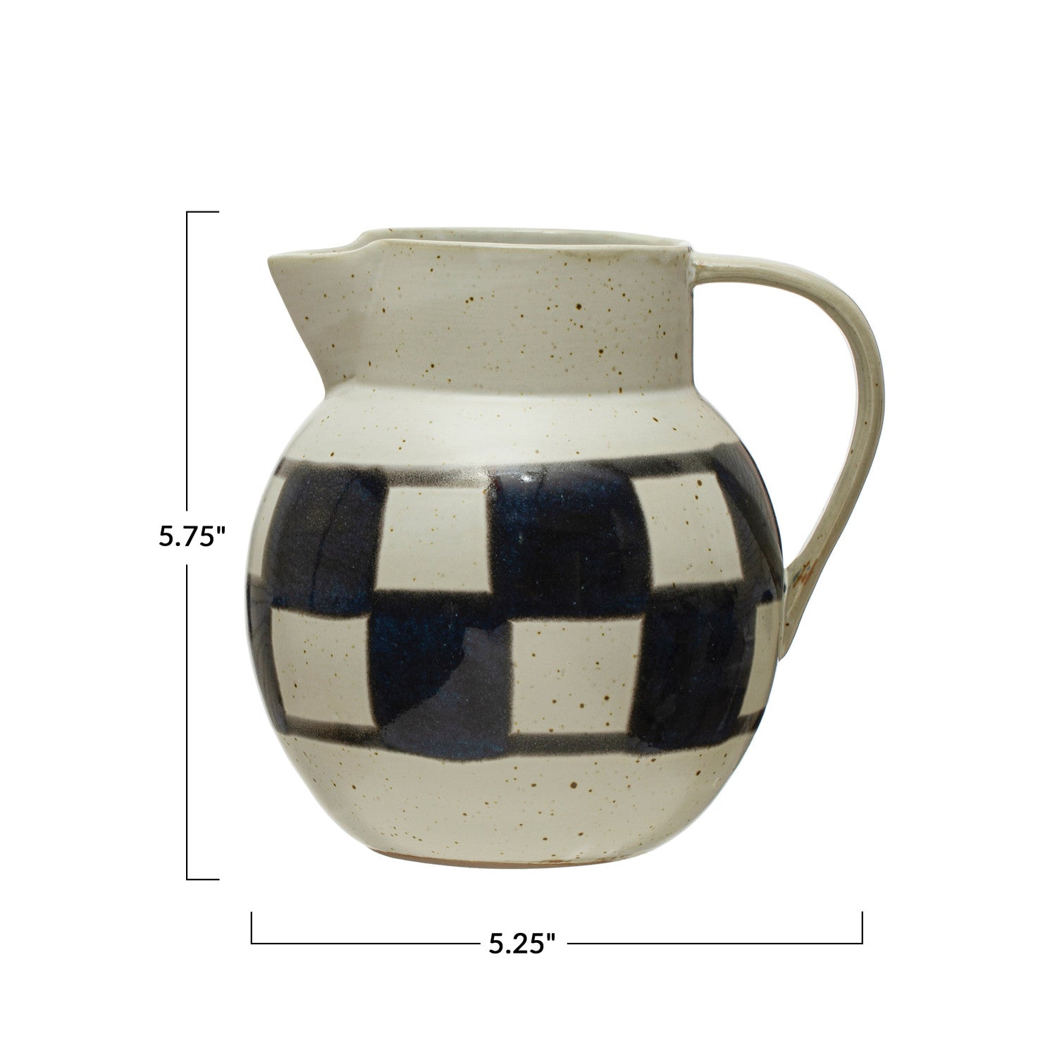 Checkered Pitcher