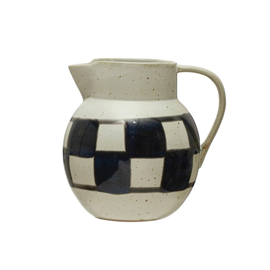 Checkered Pitcher