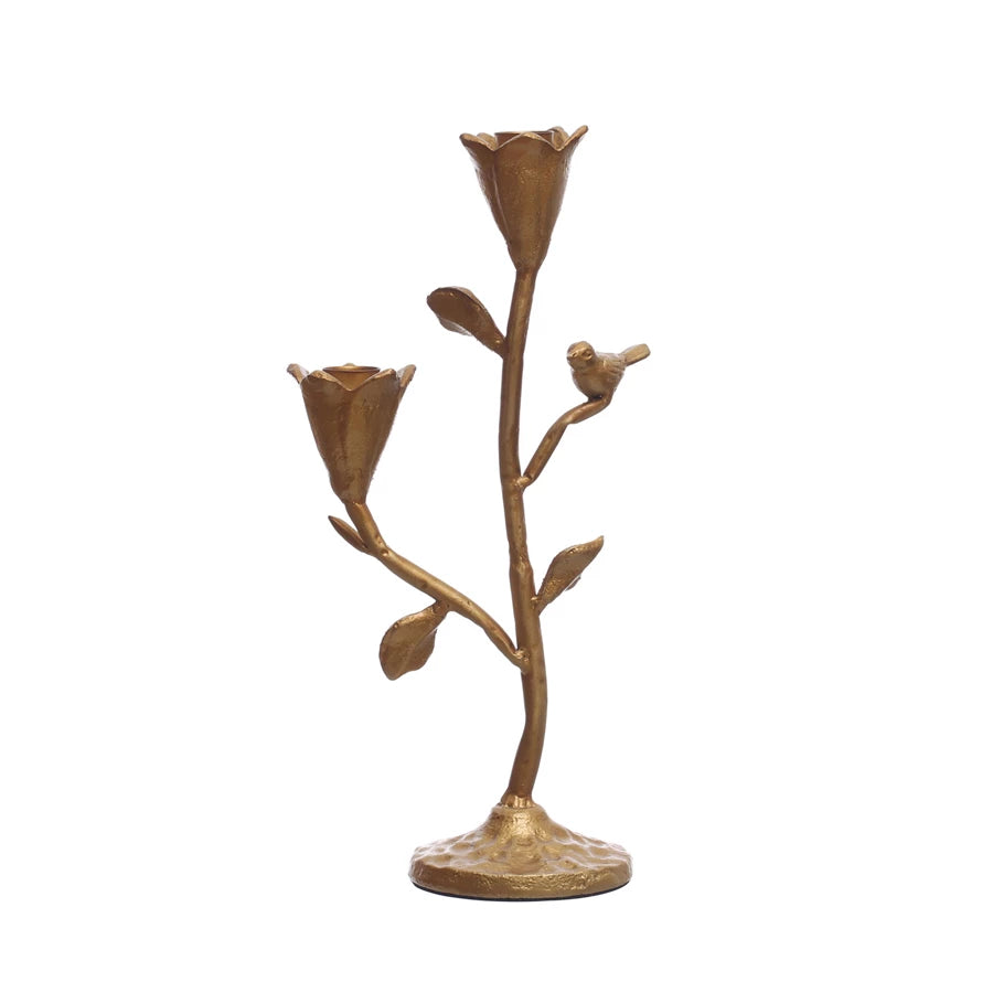 Tulip Iron Taper Holder