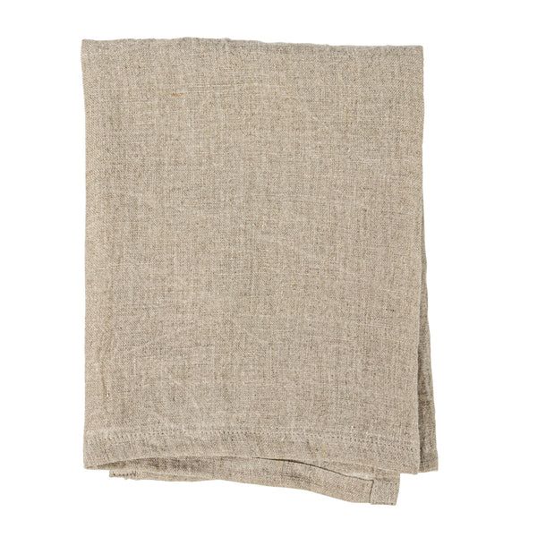 Oversized Stonewashed Linen Tea Towel