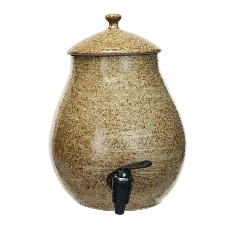 Stoneware Beverage Dispenser