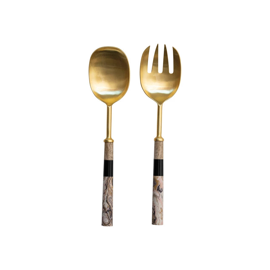 Distinguished Salad Servers