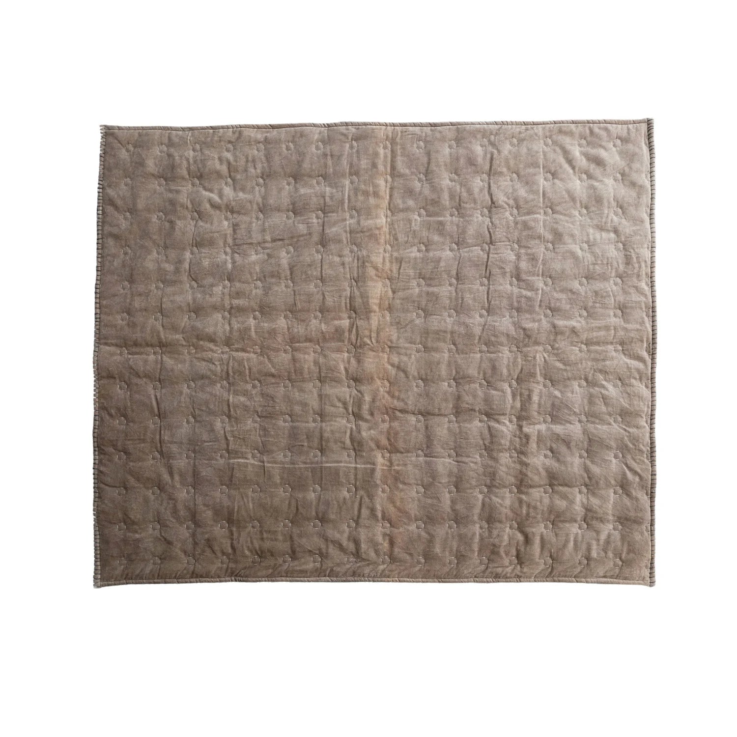 Luray Velvet Quilted Throw