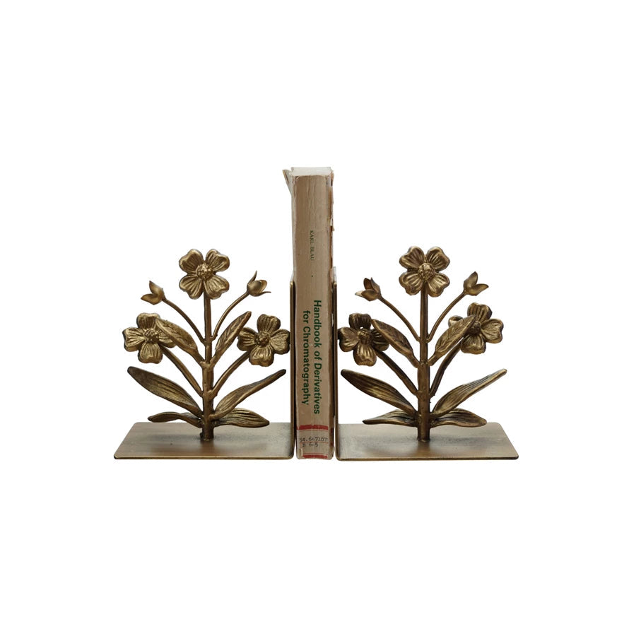 Floral Bookend SET
