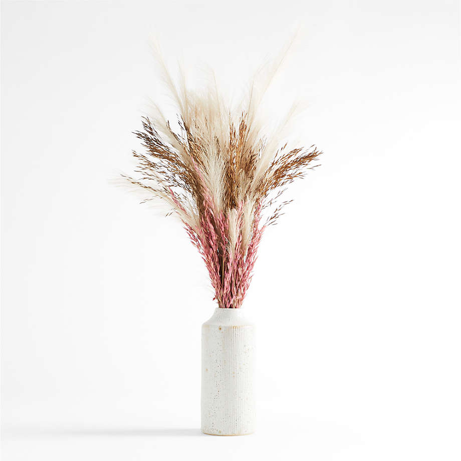 Wrapped Pampas Grass