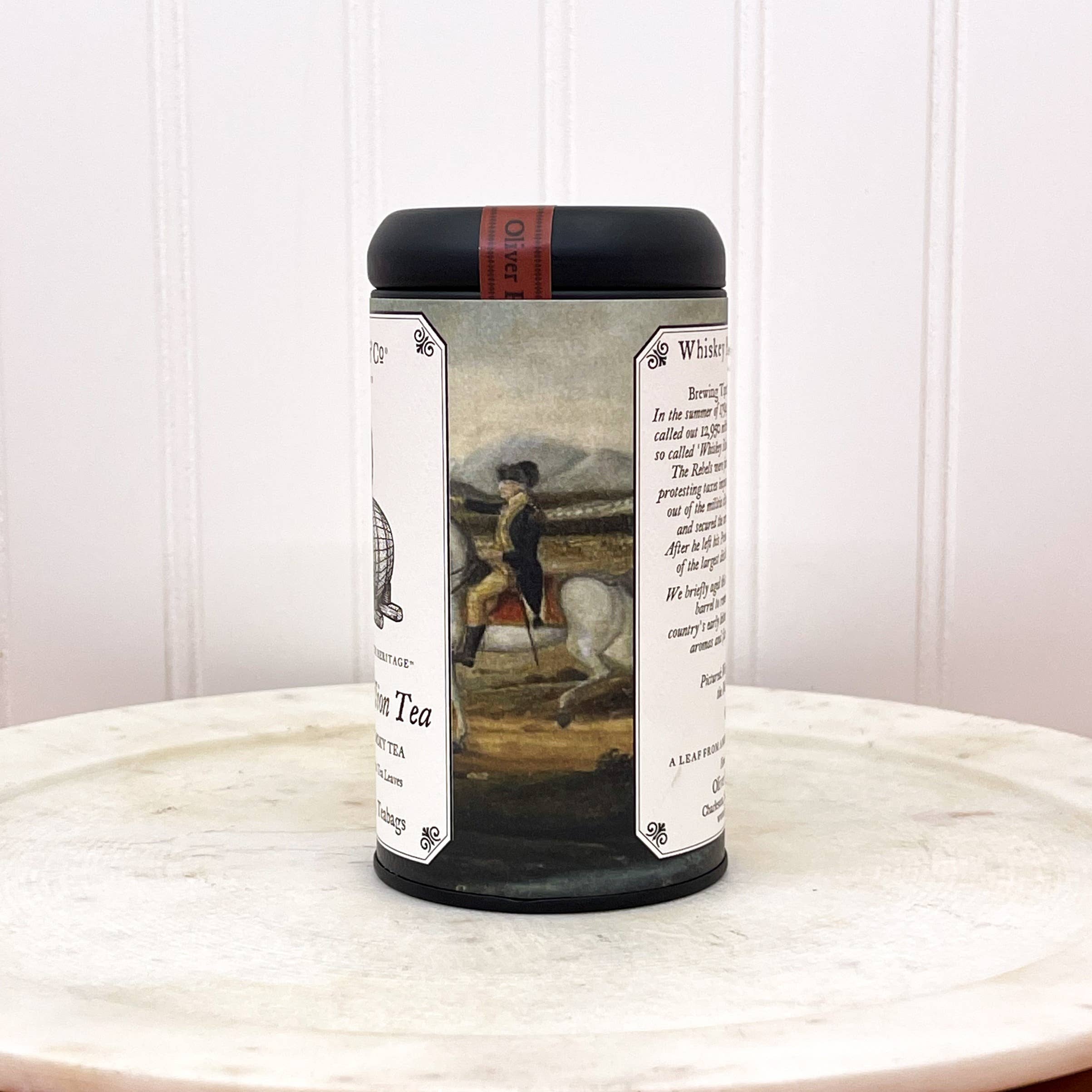 Whiskey Rebellion Commemorative Tea Tin