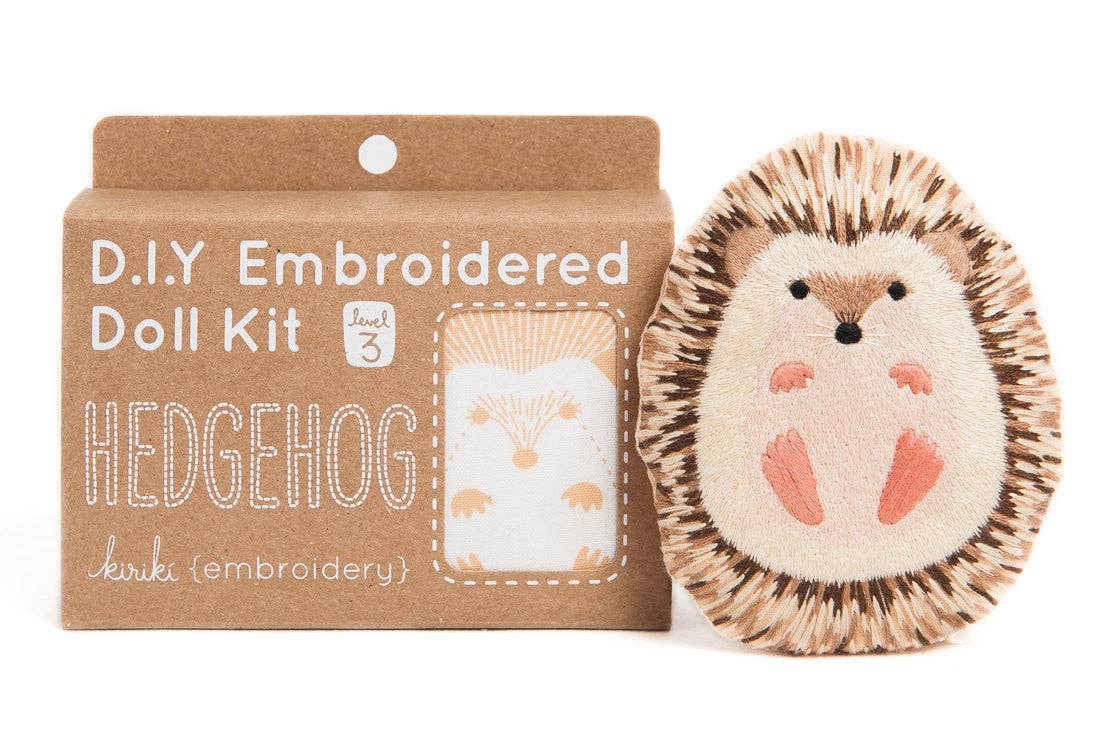 Hedgehog - Embroidery Kit