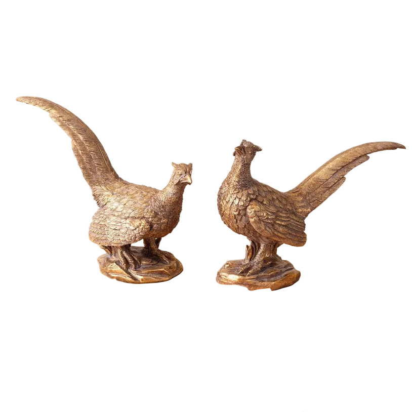 Gold Pheasant Figurine