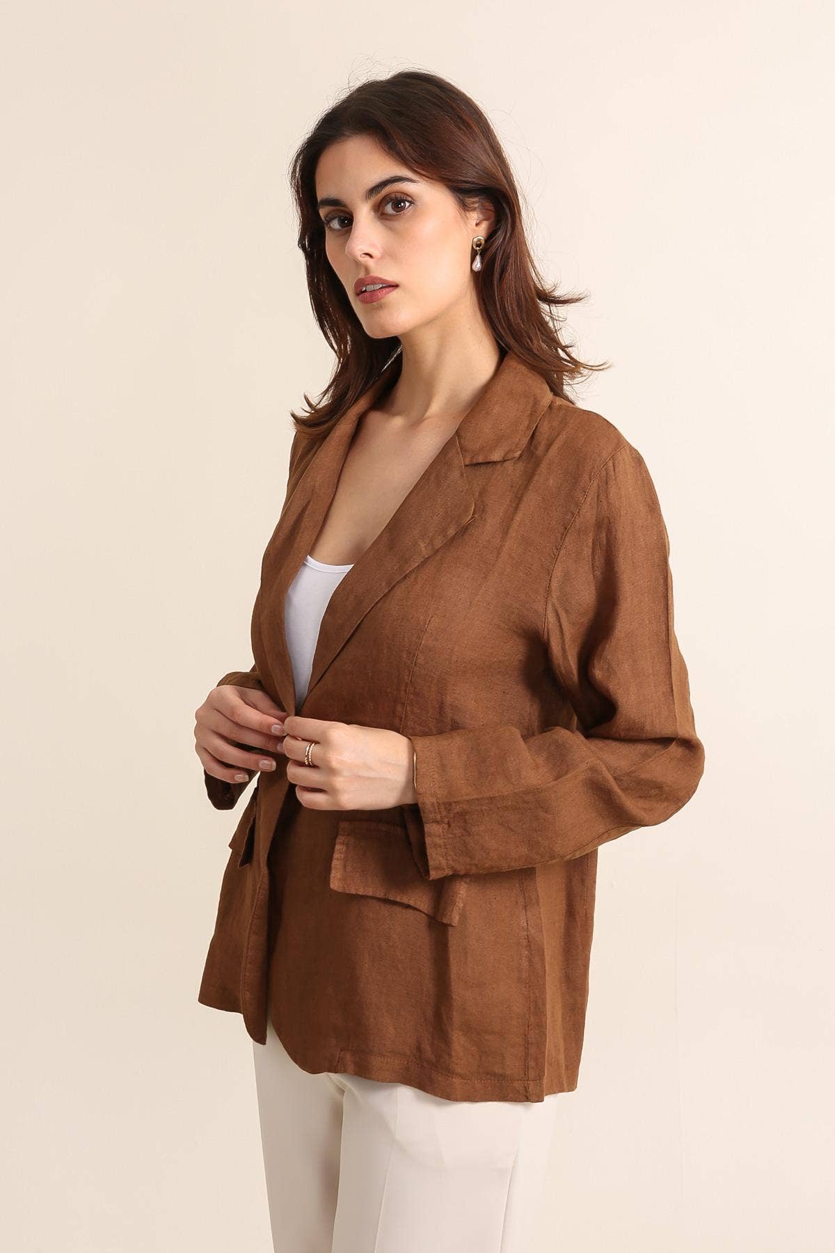 100% Linen Blazer