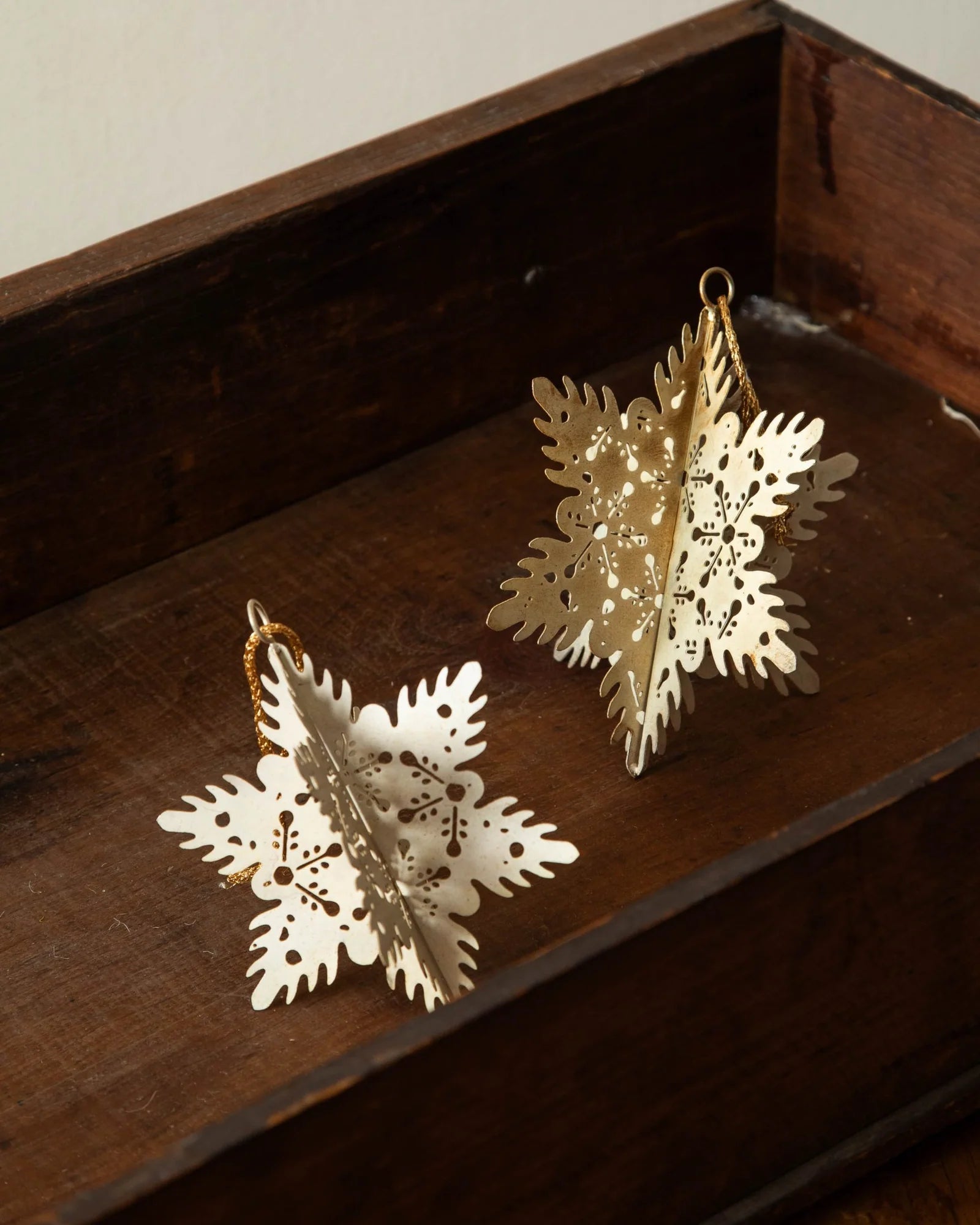 Metal Snowflake Ornament