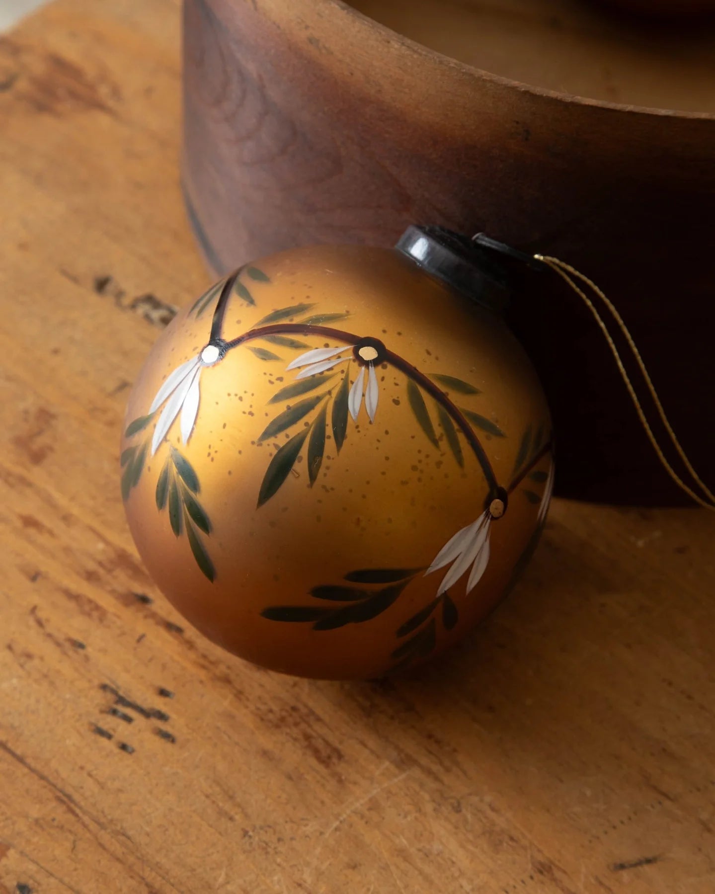 Saffron Leaf Ornament