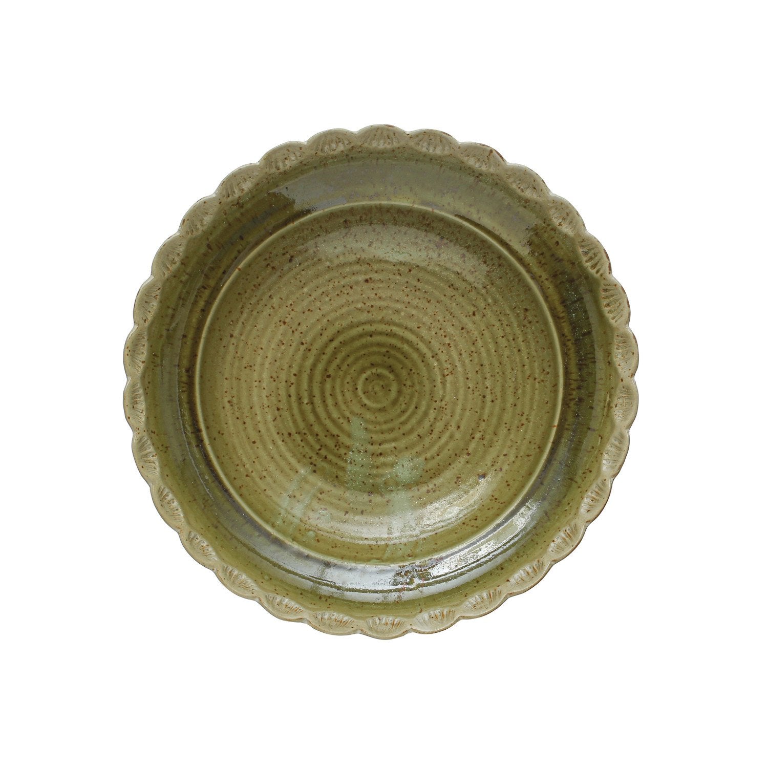 Scalloped Edge Bowl