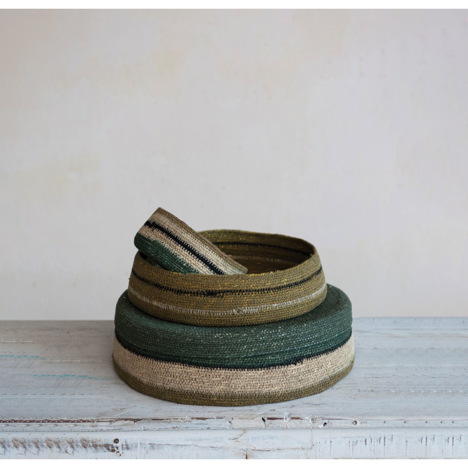 Hand-Woven Nesting Baskets