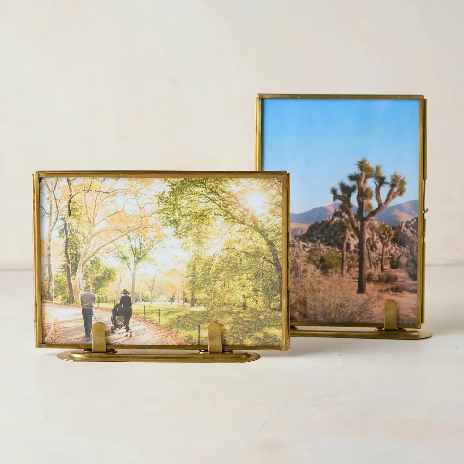 Antique Brass Photo Frame