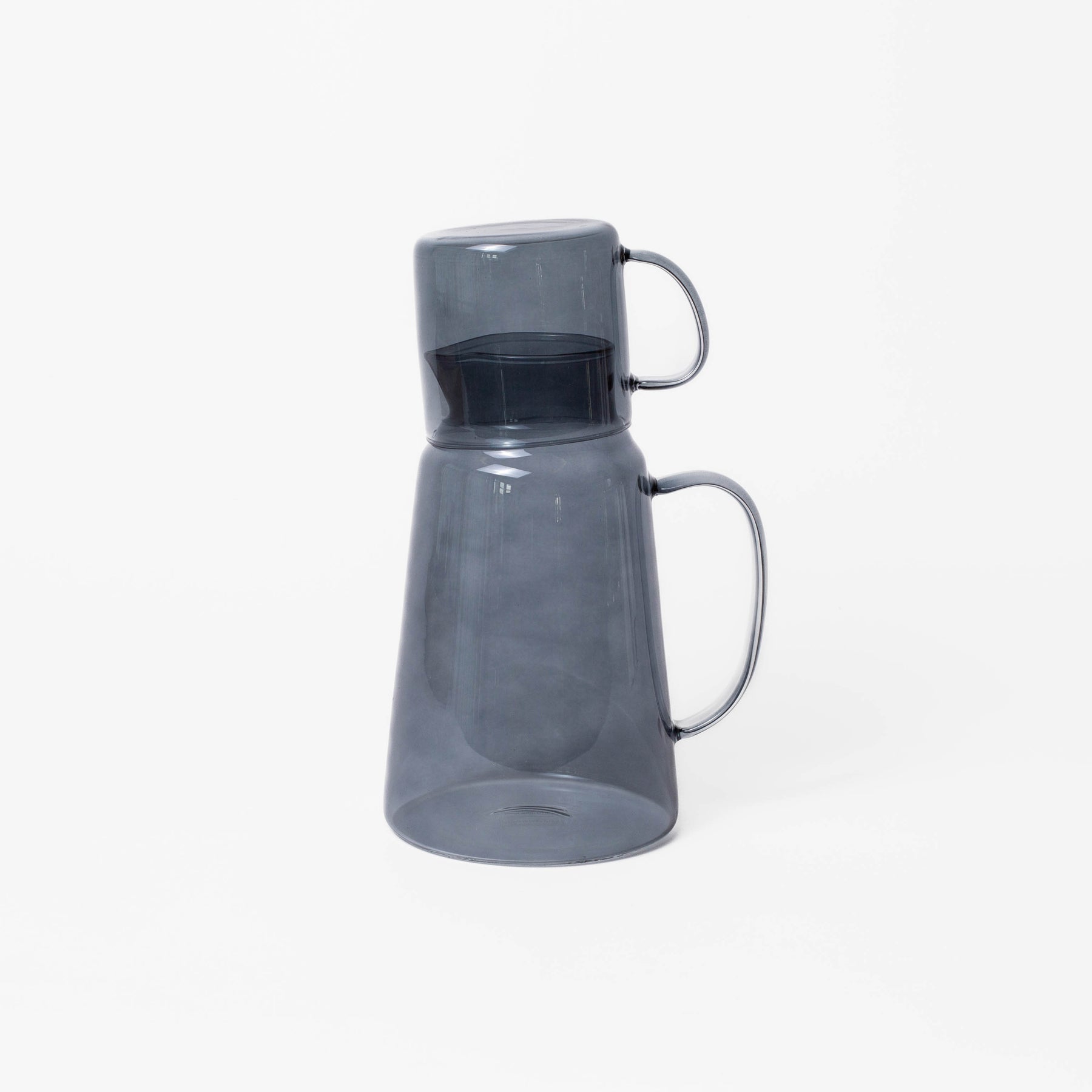 Glass Carafe+Mug Set