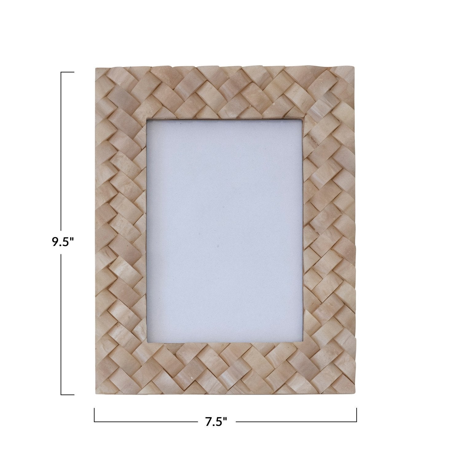 Woven Resin Photo Frame