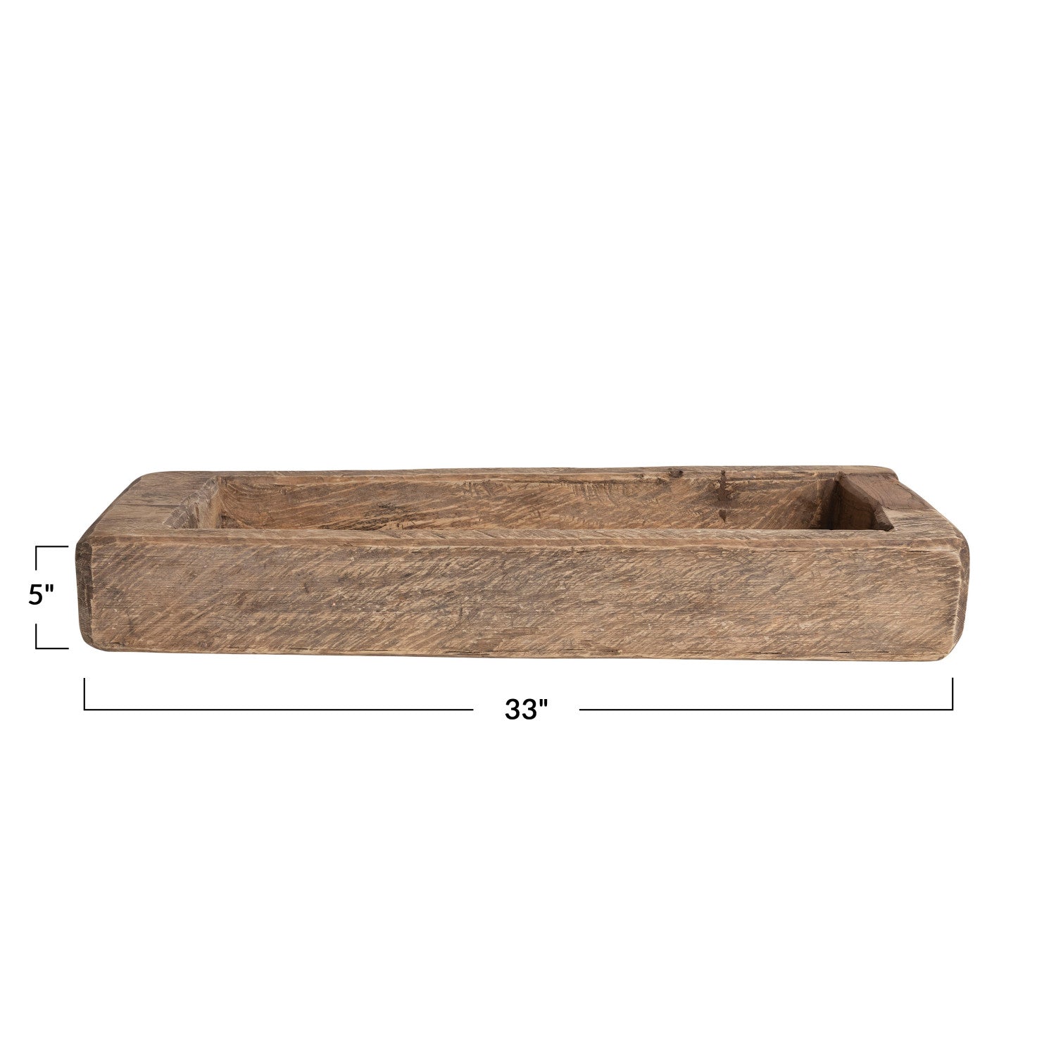 Found Decorative Wood Trug /trough