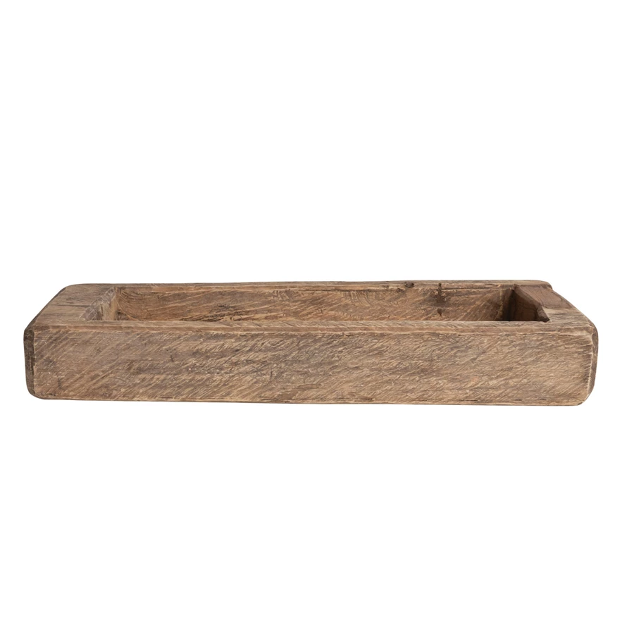 Found Decorative Wood Trug /trough