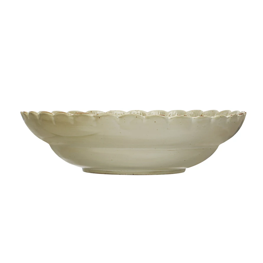 Scalloped Edge Bowl