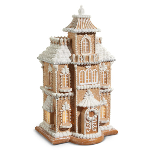 Gingerbread Brownstone 24"