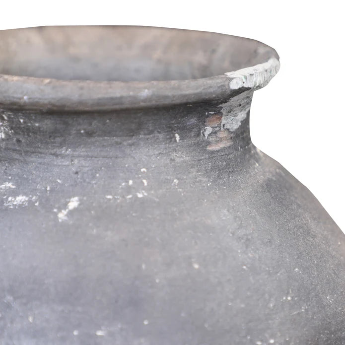 vintage clay pot