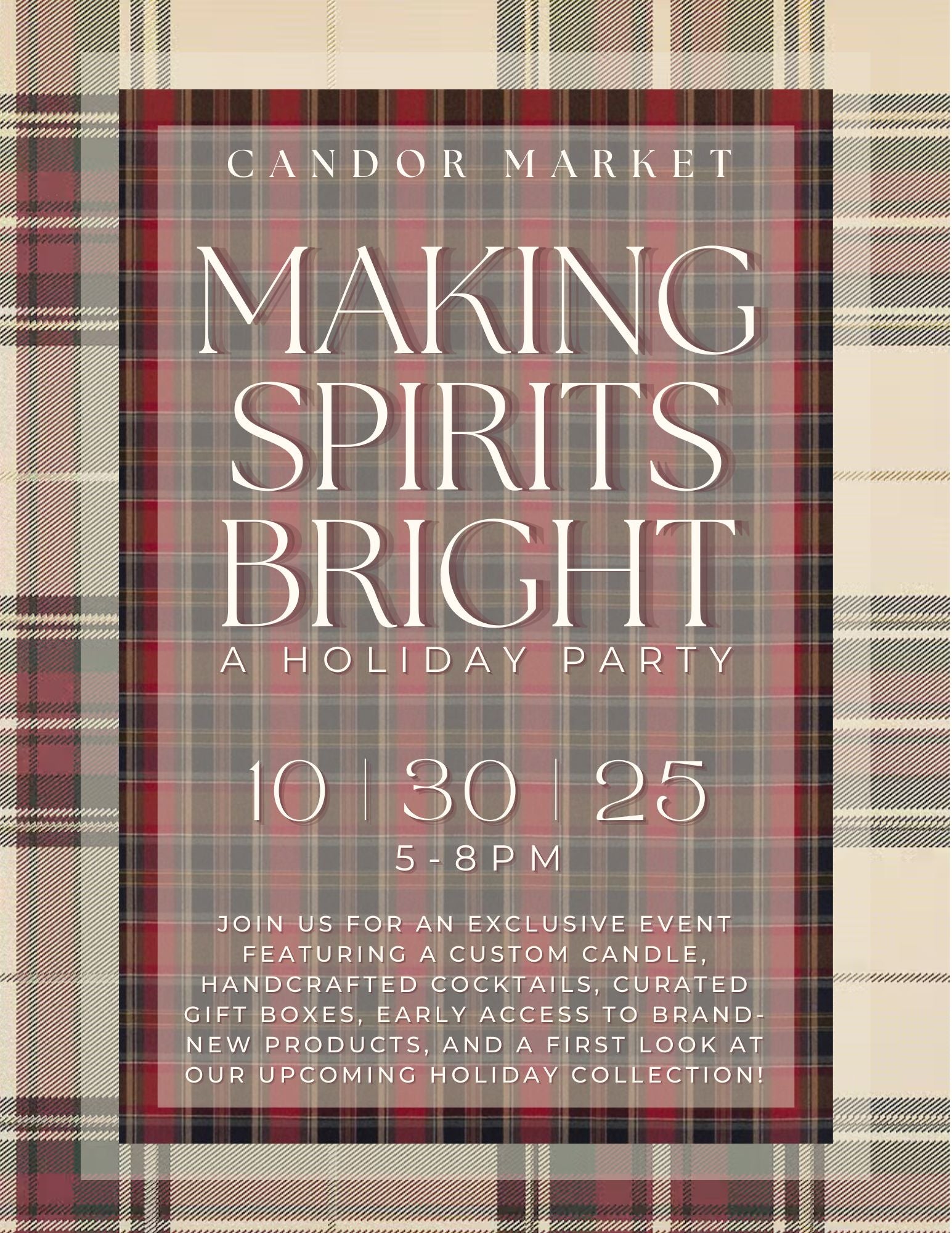 Annual Making Spirits Bright; A Candor Holiday Party - 2025