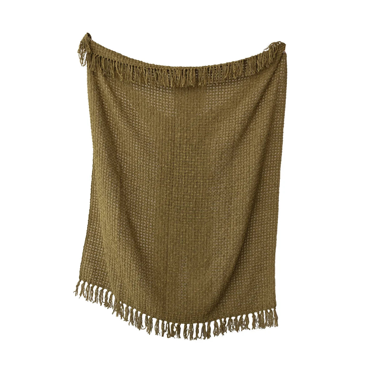 Chenille Waffle Throw