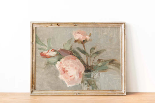 Pink Roses 10x14