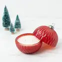 Glass Ornament Candle