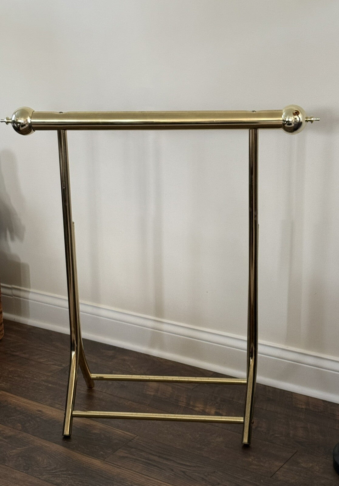 brass quilt rack