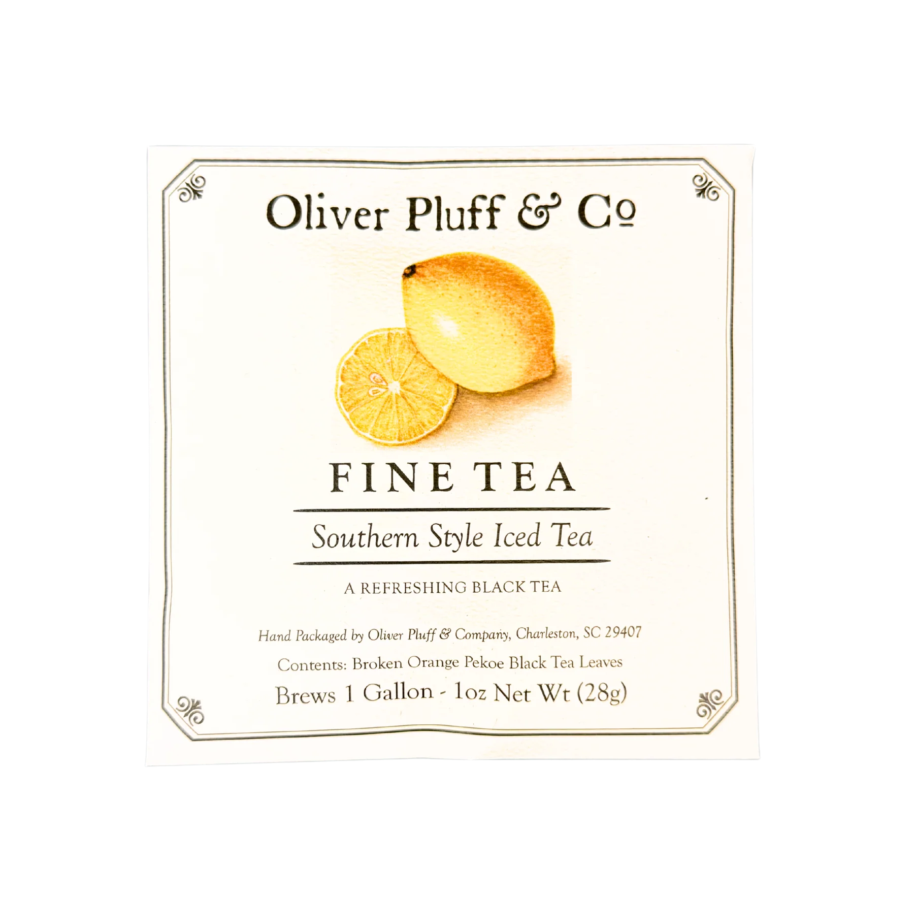 Southern Style Iced Tea