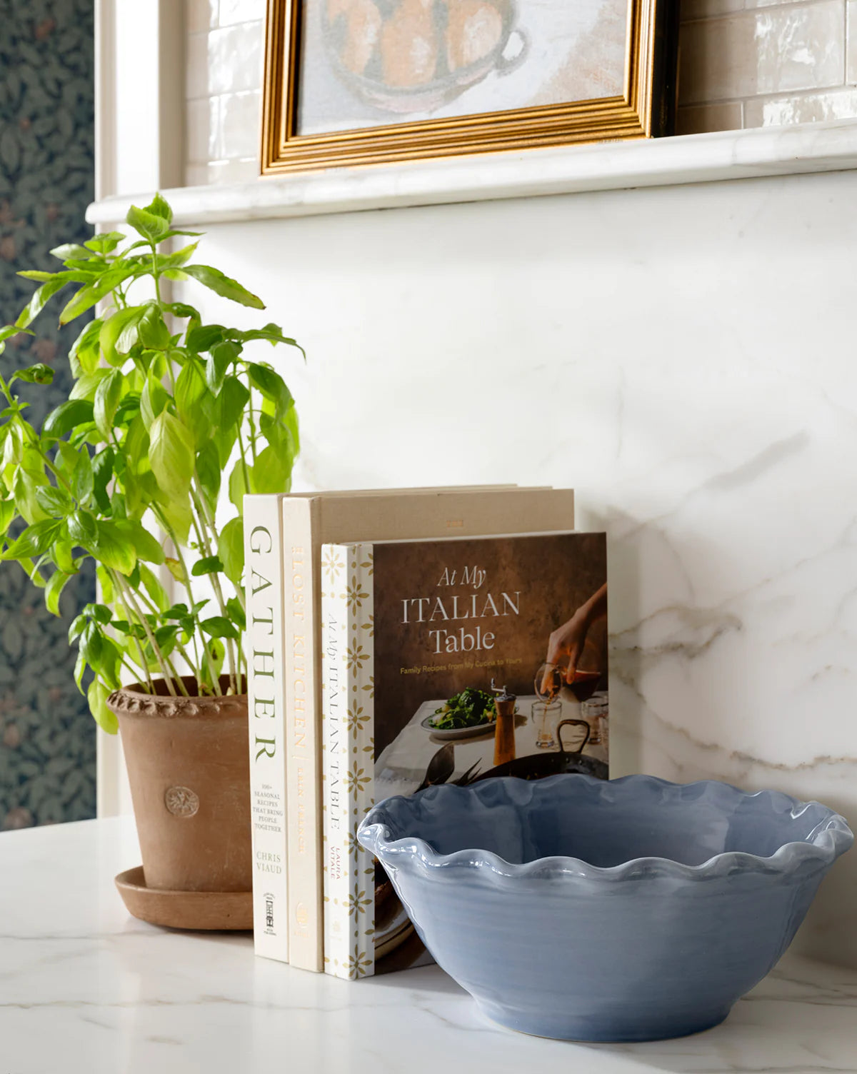 Scalloped Edge Bowl