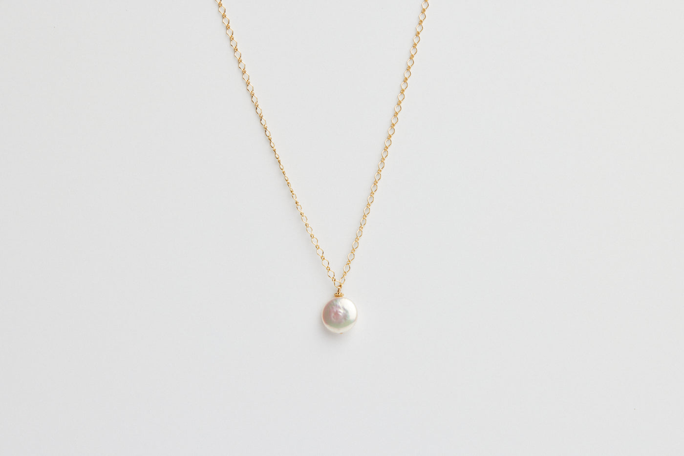 coin pearl necklace