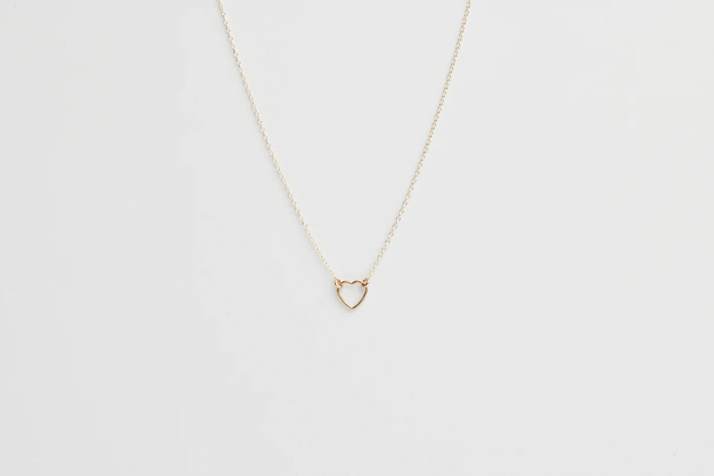 Floating Shape Necklace Heart