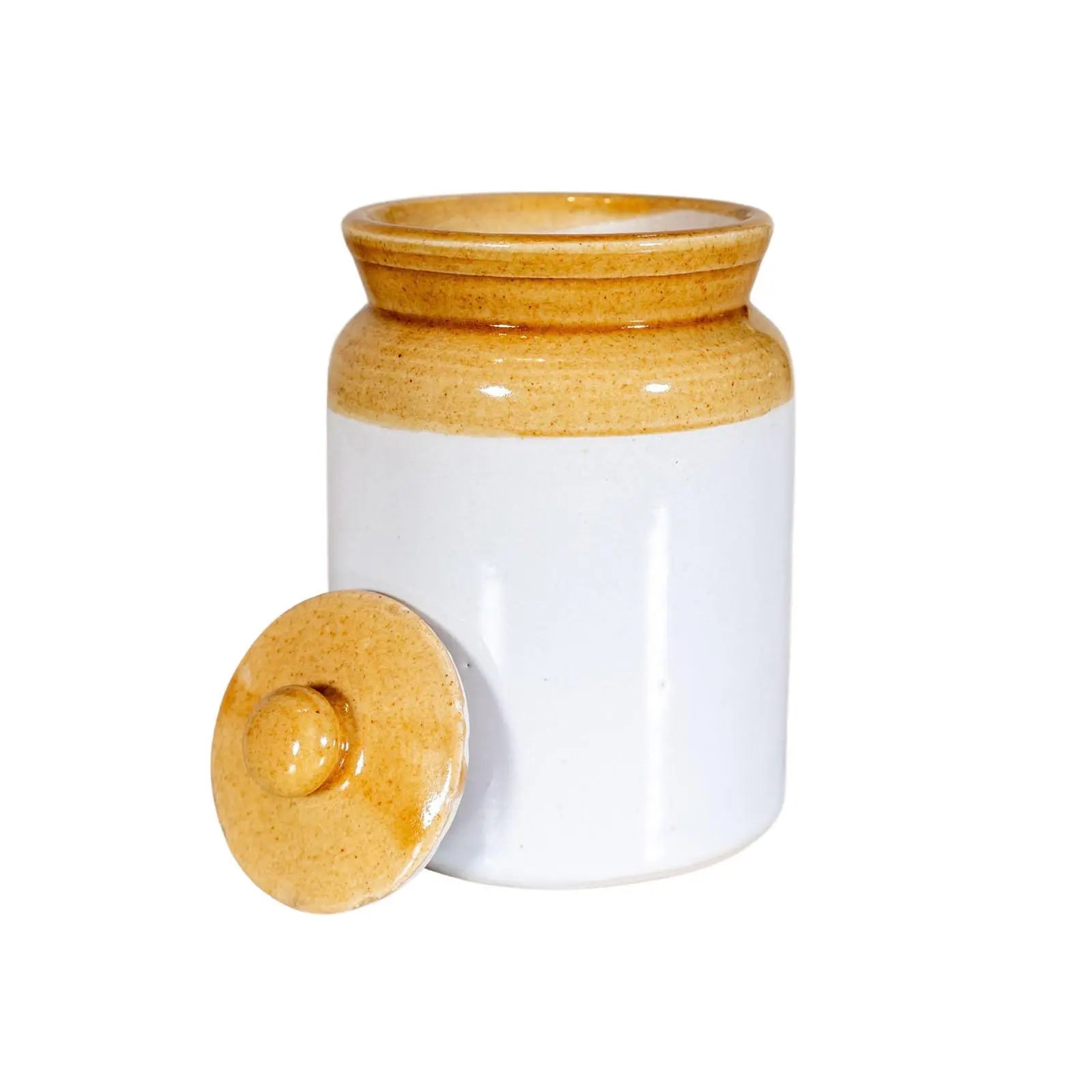 Vintage European Mustard Jar