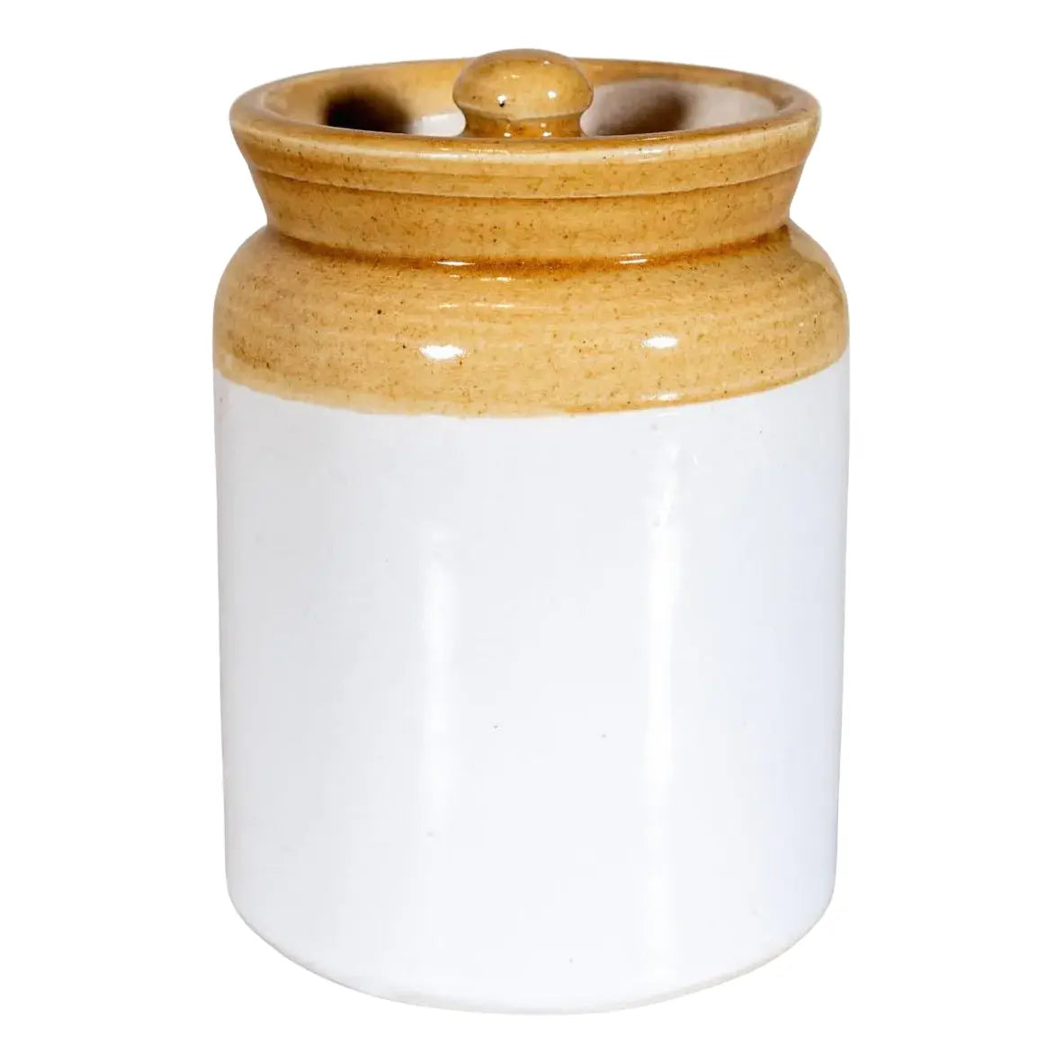 Vintage European Mustard Jar